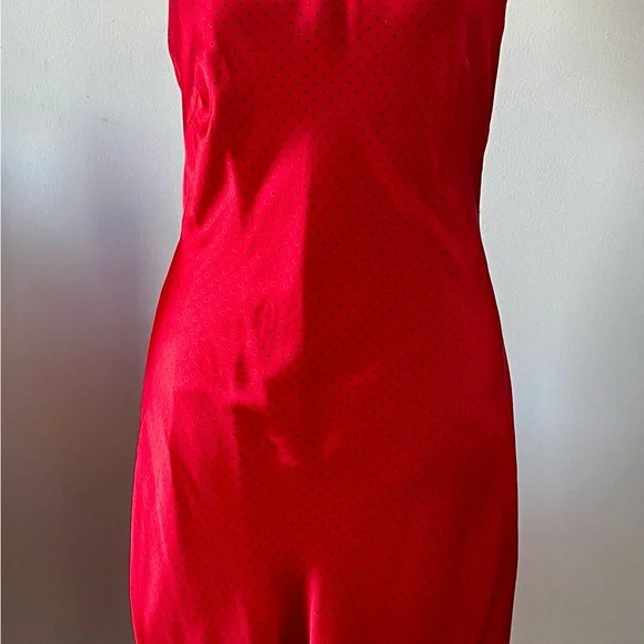 Lauren Ralph Lauren Red Halter Dress size 6 - Picture 4 of 5